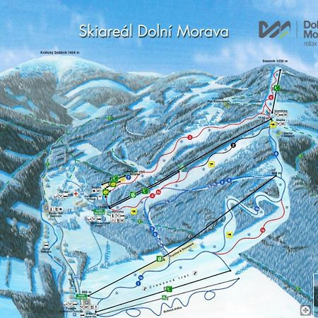 Modry Apartman Dolní Morava Exteriör bild